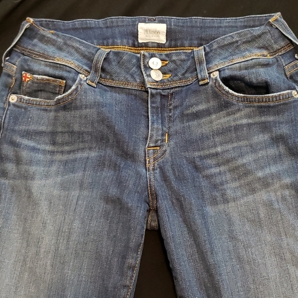 Hudson Jeans, Ginny Crop w/ cuffs, Size 28 - Picture 4 of 8